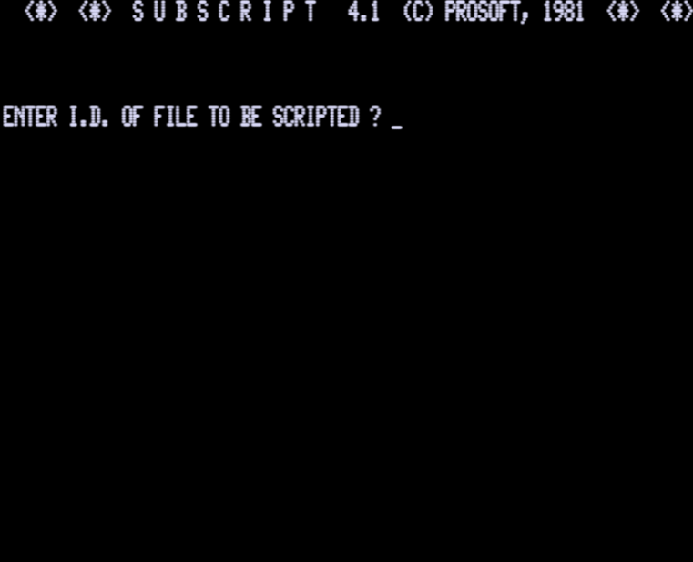 Screen shot